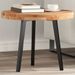 Dessus de table rond Ø50x4 cm bois massif d'acacia - Photo n°1