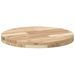 Dessus de table rond Ø50x4 cm bois massif d'acacia - Photo n°5