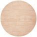 Dessus de table rond Ø60x2,5 cm Bois de chêne massif non traité - Photo n°2