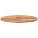 Dessus de table rond Ø60x2 cm bois massif d'acacia - Photo n°4