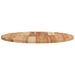 Dessus de table rond Ø60x2 cm bois massif d'acacia - Photo n°6