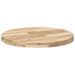 Dessus de table rond Ø60x4 cm bois massif d'acacia - Photo n°7