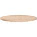 Dessus de table rond Ø70x2,5 cm Bois de chêne massif non traité - Photo n°1