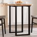 Dessus de table rond Ø70x2 cm bois massif d'acacia - Photo n°1