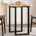 Dessus de table rond Ø70x4 cm bois massif d'acacia - Photo n°1