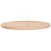 Dessus de table rond Ø80x2,5 cm Bois de chêne massif non traité - Photo n°1