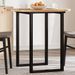 Dessus de table rond Ø80x2 cm bois massif d'acacia - Photo n°1