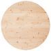 Dessus de table rond Ø80x3 cm bois de pin massif - Photo n°1