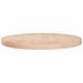 Dessus de table rond Ø80x4 cm Bois de chêne massif non traité - Photo n°1