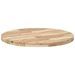 Dessus de table rond Ø80x4 cm bois massif d'acacia - Photo n°5