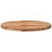 Dessus de table rond Ø80x4 cm bois massif d'acacia - Photo n°4