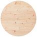 Dessus de table rond Ø90x3 cm bois de pin massif - Photo n°1