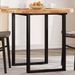 Dessus de table rond Ø90x4 cm bois massif d'acacia - Photo n°1