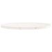 Dessus de table rond blanc Ø80x3 cm bois de pin massif - Photo n°4