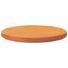 Dessus de table rond cire marron Ø40x2,5 cm bois de pin massif - Photo n°4