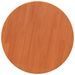 Dessus de table rond cire marron Ø50x2,5 cm bois de pin massif - Photo n°2