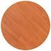 Dessus de table rond cire marron Ø80x2,5 cm bois de pin massif - Photo n°2