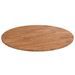 Dessus de table rond Marron clair Ø50x1,5 cm Bois chêne traité - Photo n°1