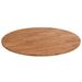 Dessus de table rond Marron clair Ø50x1,5 cm Bois chêne traité - Photo n°1