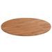 Dessus de table rond Marron clair Ø80x1,5 cm Bois chêne traité - Photo n°1