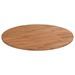 Dessus de table rond Marron clair Ø90x1,5 cm Bois chêne traité - Photo n°1