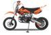 Dirt bike 125cc NXD M14 4 temps 14/12 orange mécanique 4 vitesses - Photo n°1