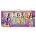 DISNEY PRINCESSES - Collection dorée - Pack de 7 poupées mannequin - Jouet de princesses ultime pour enfant, des 3 ans - Photo n°2