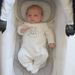 Domiva Cale bébé BODY PAD 3D - 32,5 x 65 cm - Coton/Polyester - Gris - Photo n°4