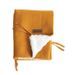 Domiva Couverture Fluffy - 75 x 100 cm - Idéale poussette - Coton/Polyester - Caramel - Photo n°1