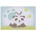 DOMIVA Toile Lumineuse Scintillante Pandi Panda - 30x40 cm - Photo n°1