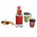 DOMOCLIP DOP178 Blender nutrition 9 accessoires - Rouge - Photo n°1