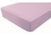 Drap housse bébé jersey 70 x 140 cm lilas Doux nid - Photo n°1