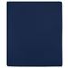 Drap-housse Jersey Bleu marine 100x200 cm Coton - Photo n°1