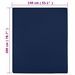 Drap-housse Jersey Bleu marine 140x200 cm Coton - Photo n°4