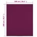 Drap-housse Jersey Bordeaux 100x200 cm Coton - Photo n°4