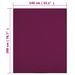 Drap-housse Jersey Bordeaux 140x200 cm Coton - Photo n°4