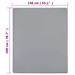 Drap-housse Jersey Gris 140x200 cm Coton - Photo n°5