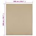 Drap-housse Jersey Taupe 100x200 cm Coton - Photo n°4