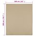 Drap-housse Jersey Taupe 160x200 cm Coton - Photo n°4