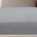 Draps-housses Jersey 2 pcs Gris 100x200 cm Coton - Photo n°3