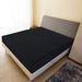 Draps-housses Jersey 2 pcs Noir 140x200 cm Coton - Photo n°1