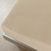 Draps-housses Jersey 2 pcs Taupe 100x200 cm Coton - Photo n°3