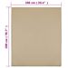 Draps-housses Jersey 2 pcs Taupe 100x200 cm Coton - Photo n°4