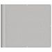 Écran de balcon gris clair 90x500 cm 100% polyester oxford - Photo n°2