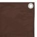 Écran de balcon Marron 90x500 cm Tissu Oxford - Photo n°3