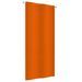 Écran de balcon Orange 100x240 cm Tissu Oxford - Photo n°1