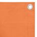 Écran de balcon Orange 90x400 cm Tissu Oxford - Photo n°3
