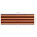 Écran de balcon Orange et marron 90x300 cm Tissu Oxford - Photo n°5