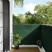 Écran de balcon vert foncé 120x700 cm 100% polyester oxford - Photo n°2