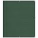 Écran de balcon vert foncé 120x800 cm 100% polyester oxford - Photo n°1